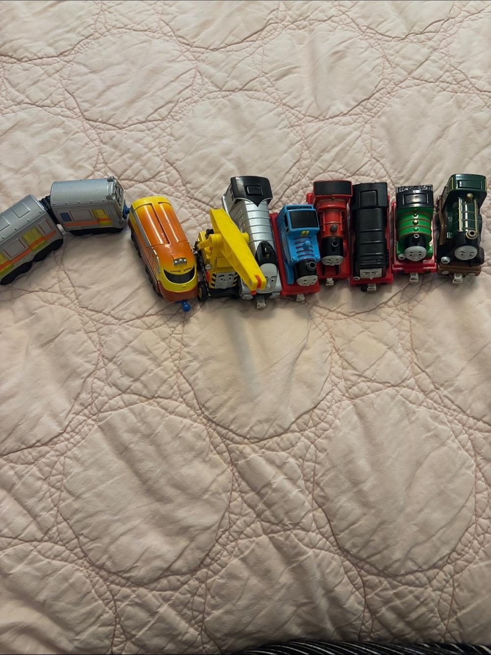 Lot of 9 Magnetic Thomas & Friends The Tank Engine Diecast &chuggington Vintage
